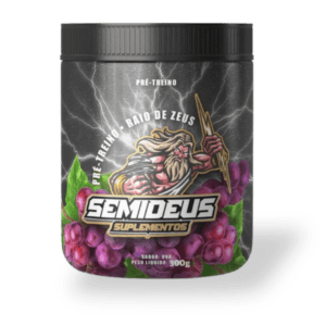 Pré Treino Raio de Zeus | Uva | Semideus Suplementos 300g